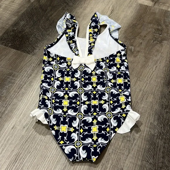 Janie and Jack one piece swimsuit size 5 - Picture 4 of 10